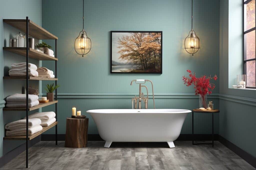 comment choisir la couleur de peinture ideale pour votre salle de bains