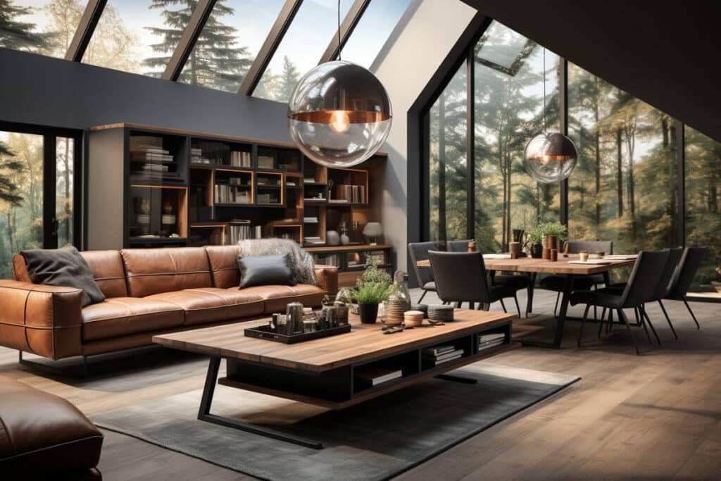 creez un espace harmonieux et fonctionnel avec la decoration de votre salon moderne et salle a manger