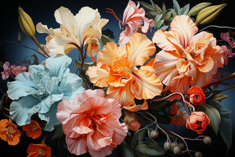 La beauté des fleurs à travers la peinture : une exploration du sujet
