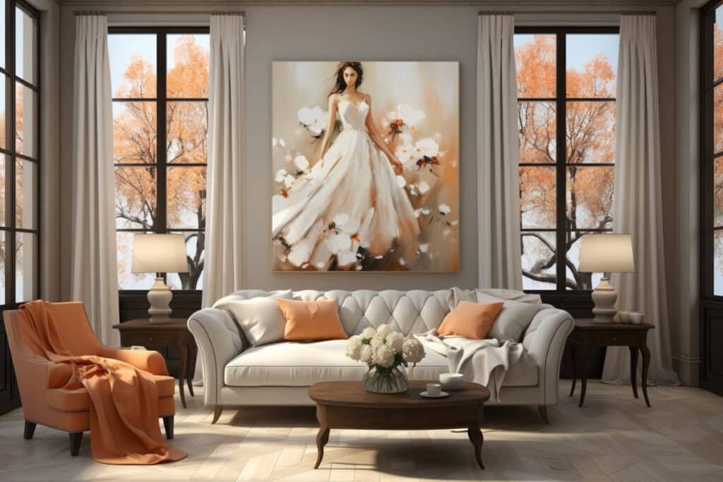 la peinture couleur lin un choix tendance pour votre decoration interieure