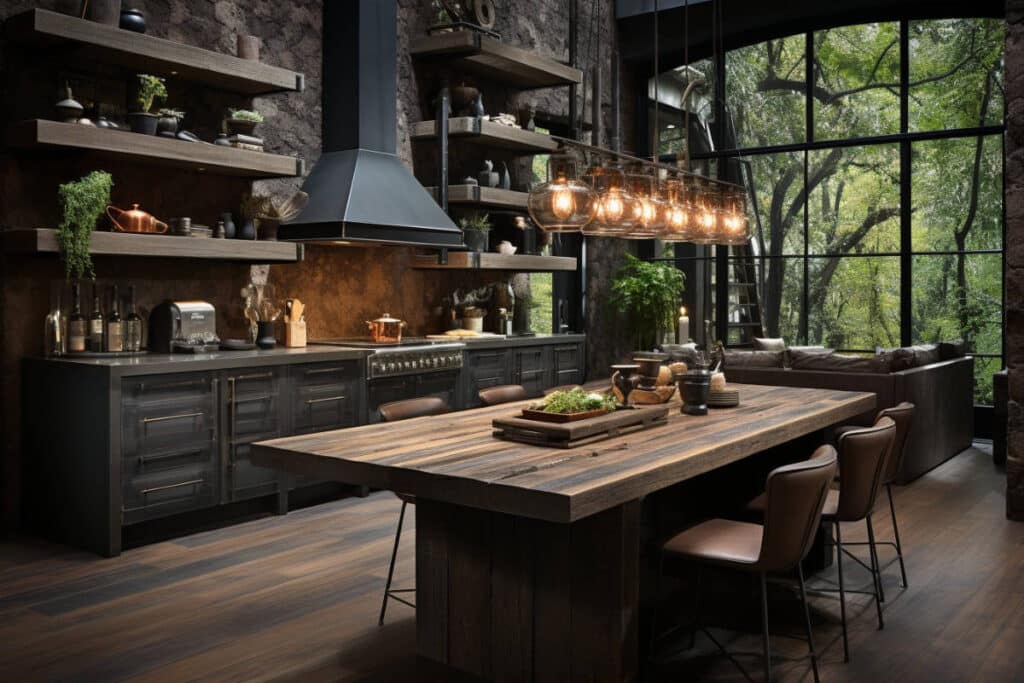 le charme intemporel de la cuisine style industrielle