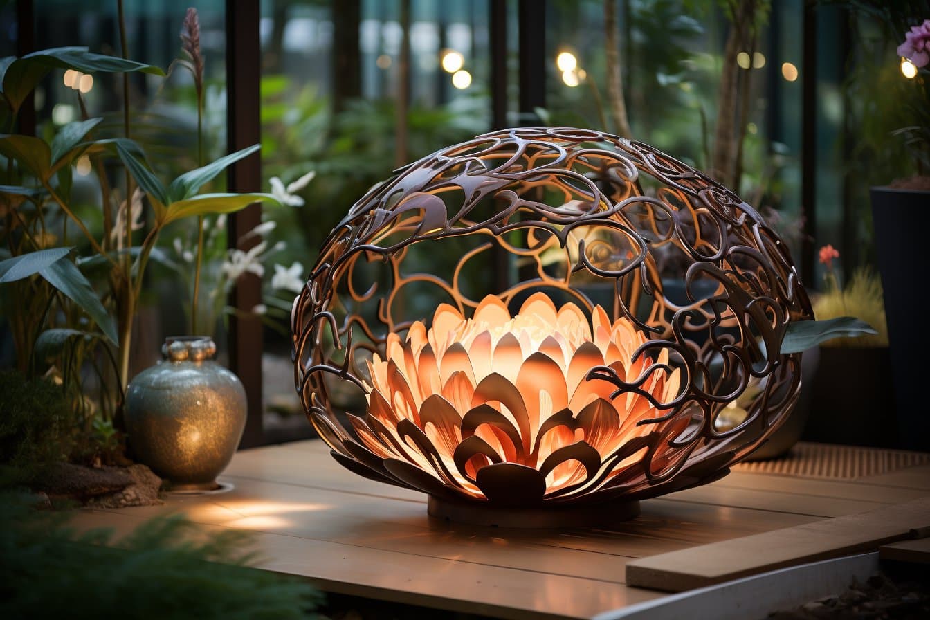 les objets en métal pour sublimer votre jardin