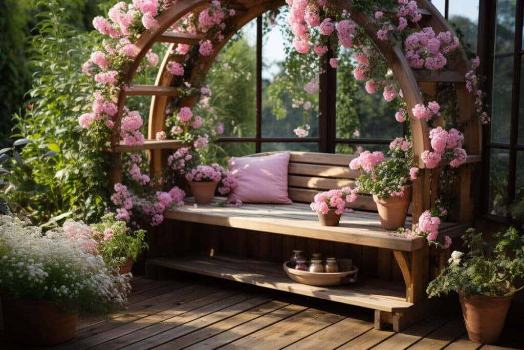 profitez pleinement de votre jardin avec l'arche de jardin gifi