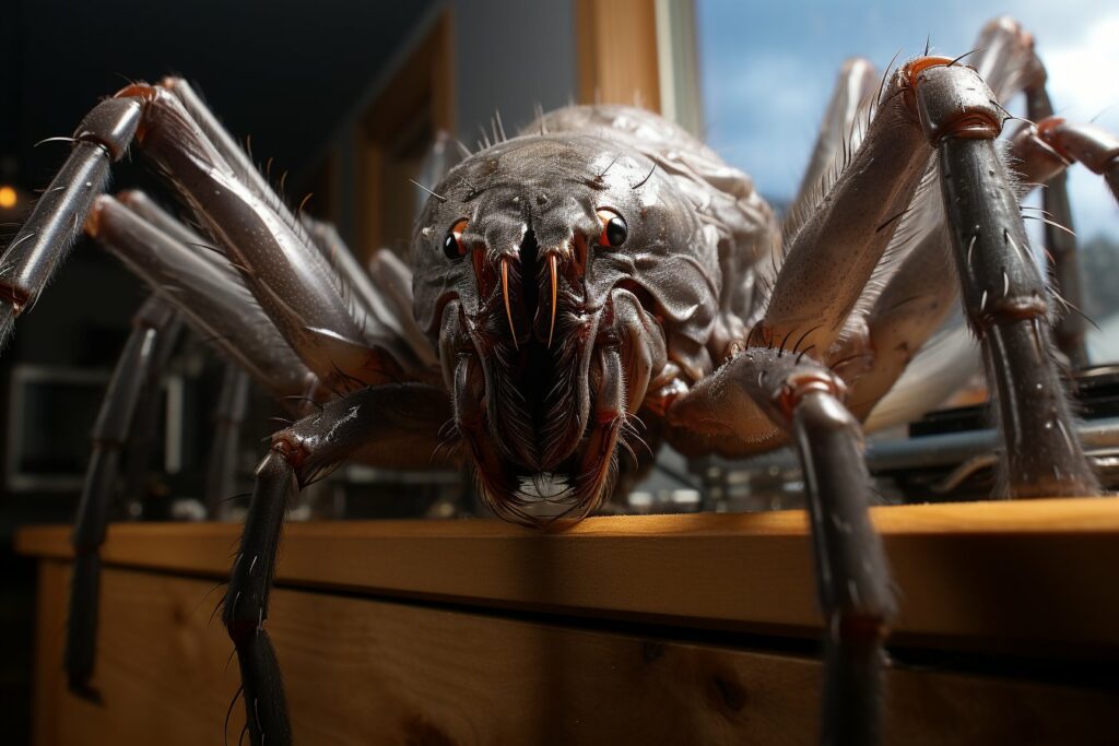 rencontres impressionnantes avec la grosse araignée de maison