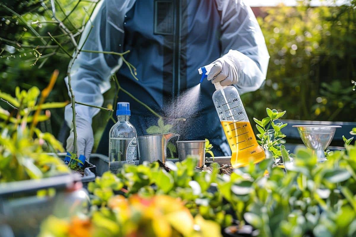 Comment doser le Roundup pour 5L d'eau : guide pratique et précis