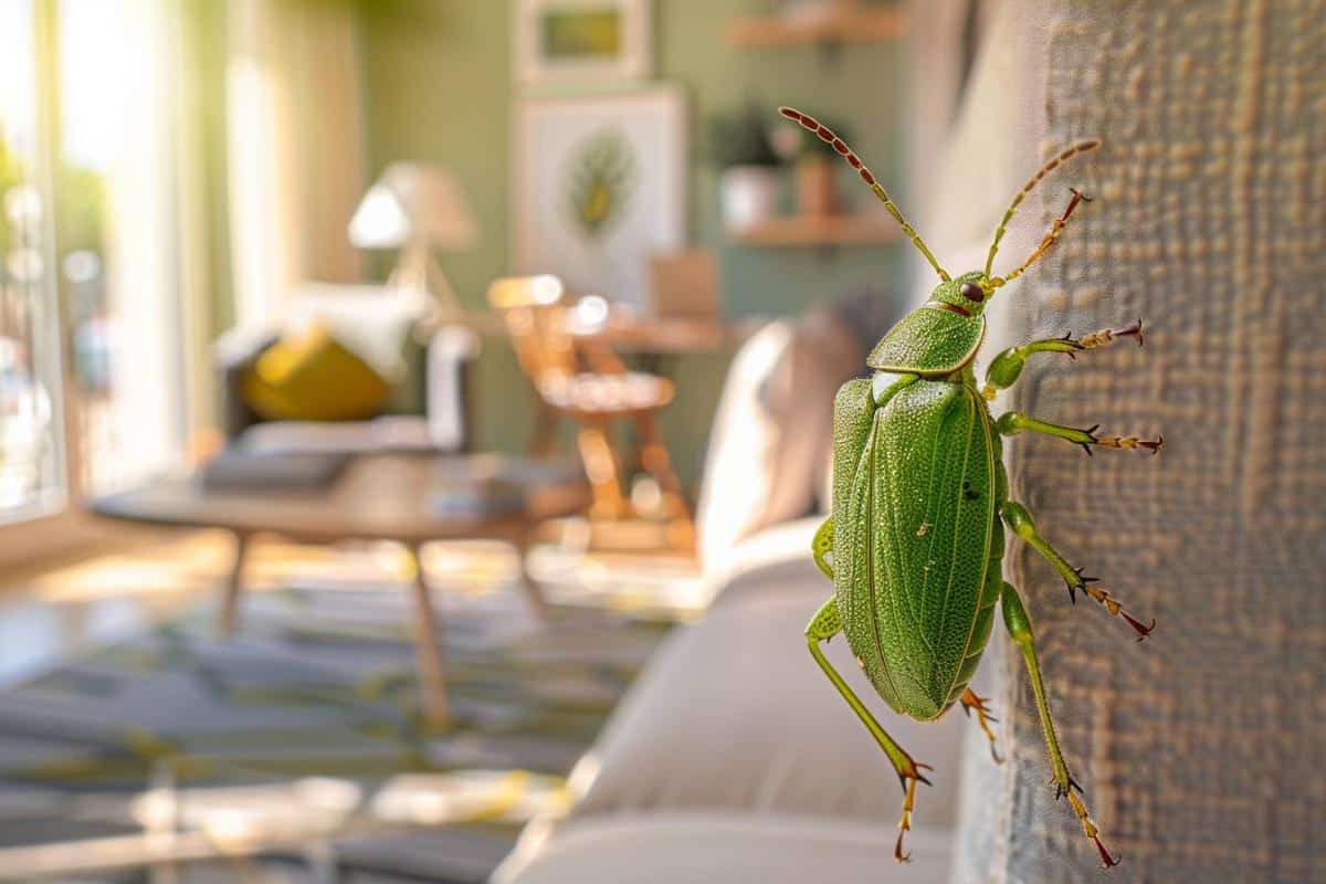 Punaise verte à la maison : que signifie sa présence en 2024 ?