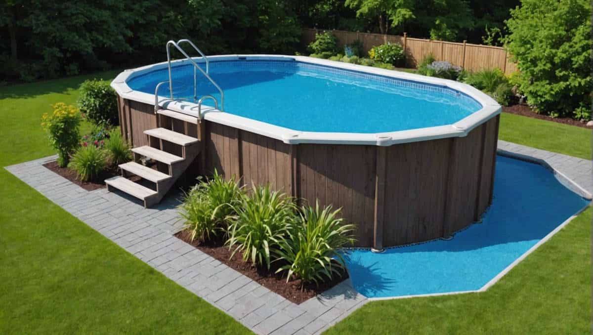 découvrez les avantages d'opter pour une piscine en kit semi-enterrée et profitez de la simplicité d'installation et de la flexibilité qu'elle offre pour créer un espace de détente et de loisirs chez vous.