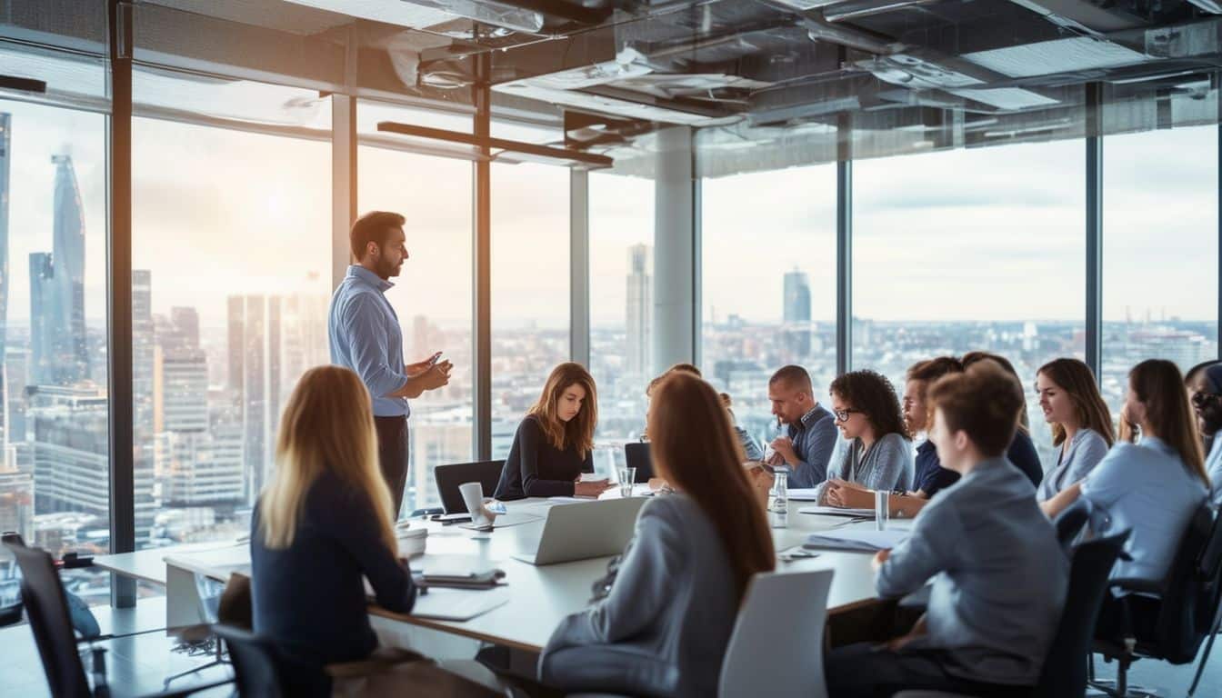 offrez à vos employés une formation en entreprise ciblée pour améliorer leur anglais professionnel. boostez leurs compétences linguistiques et favorisez leur efficacité communicationnelle dans le monde du travail.