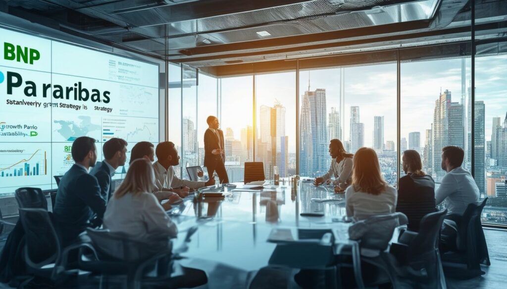 explorez la stratégie de croissance innovante de bnp paribas et découvrez les éléments clés qui font de cette entreprise un leader dans le secteur bancaire. plongez dans ses initiatives de développement durable, ses projets de transformation numérique et ses ambitions pour l'avenir.
