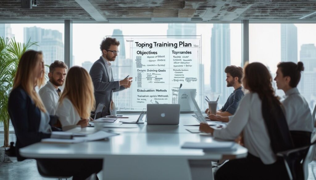 découvrez un exemple détaillé de plan de formation en entreprise, conçu pour optimiser le développement des compétences de vos employés. apprenez comment établir des objectifs clairs, choisir des méthodes adaptées et évaluer l'efficacité de votre programme de formation.