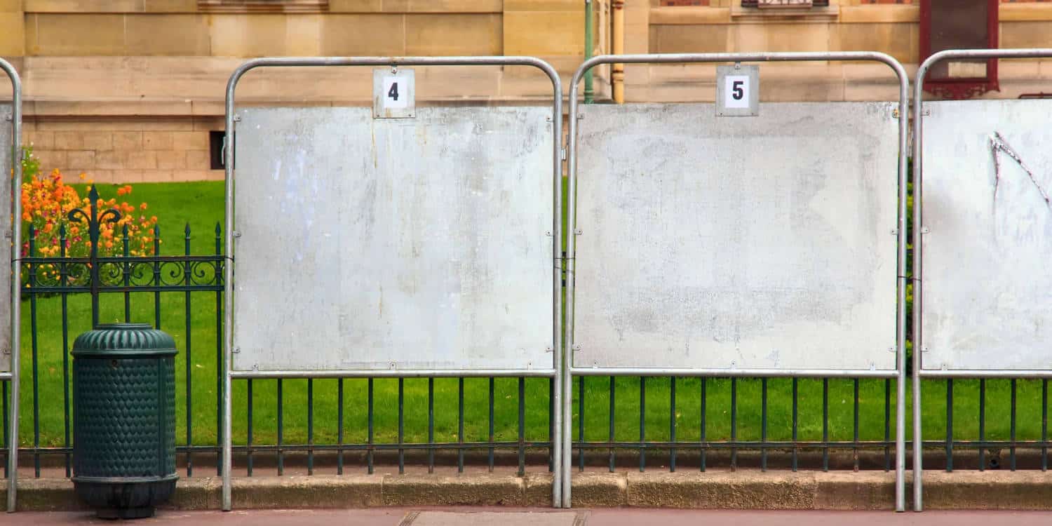 taille affiche electorale